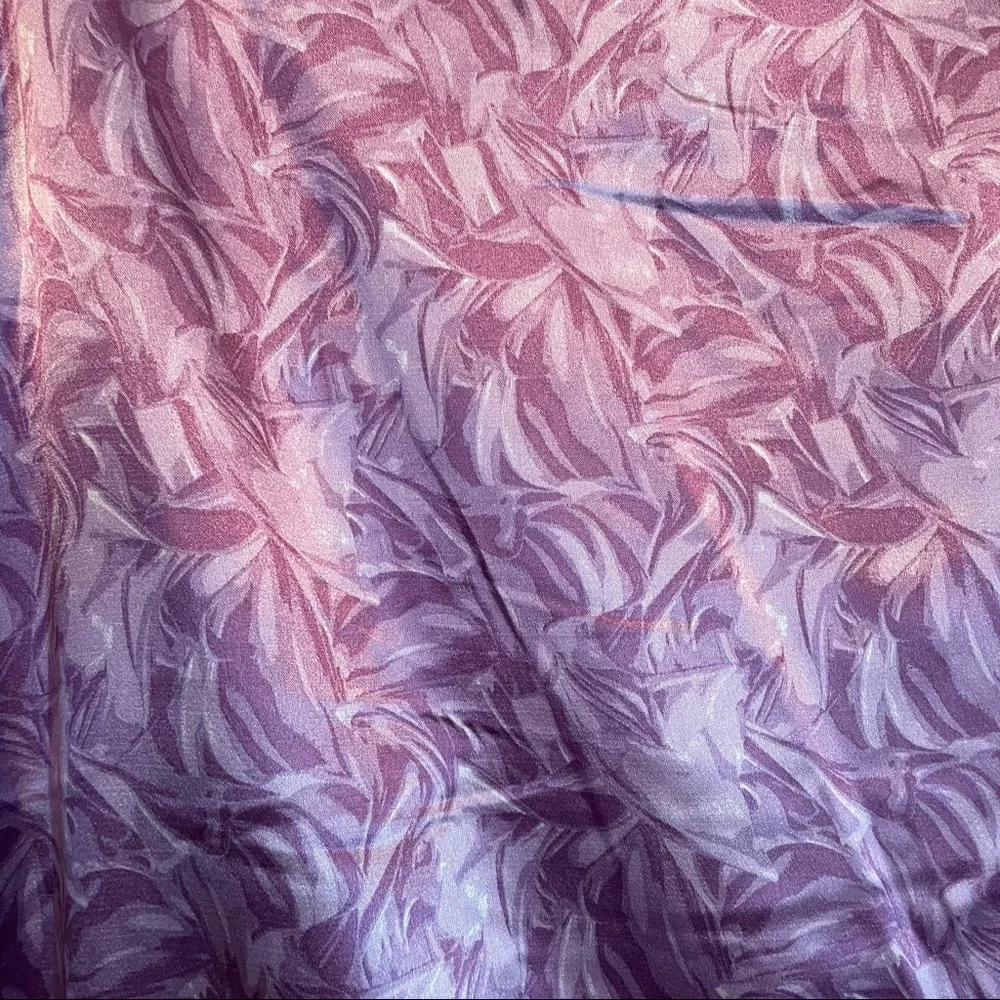 NWT purple pattern print slip dress - Picture 3 of 4